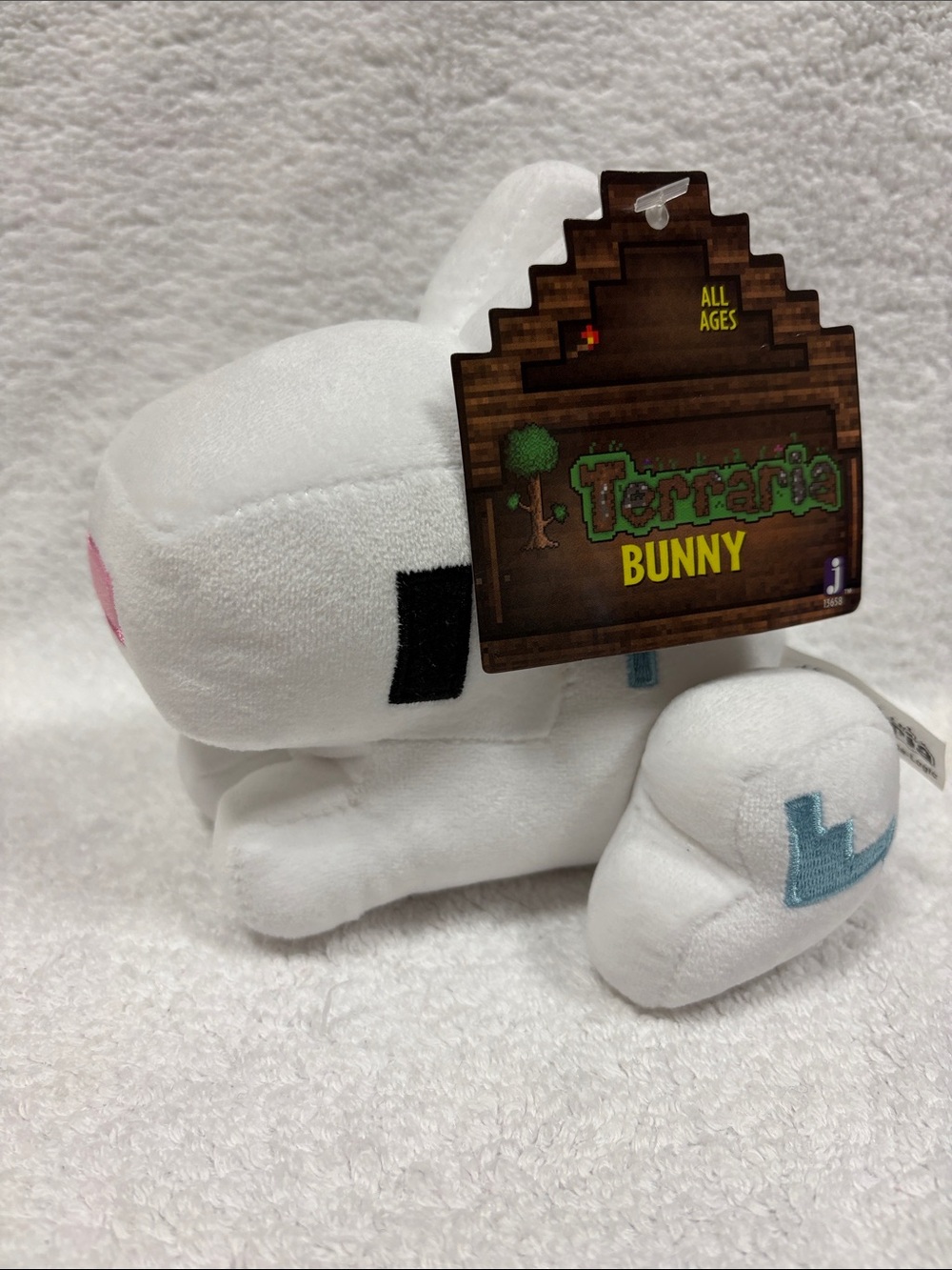 NWT Terraria White Bunny Plush - Bunny Stuffed Animal